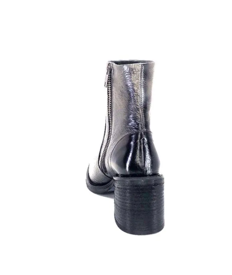 Fru.it 7740 Cuir Metal Antracite*Femme Bottines