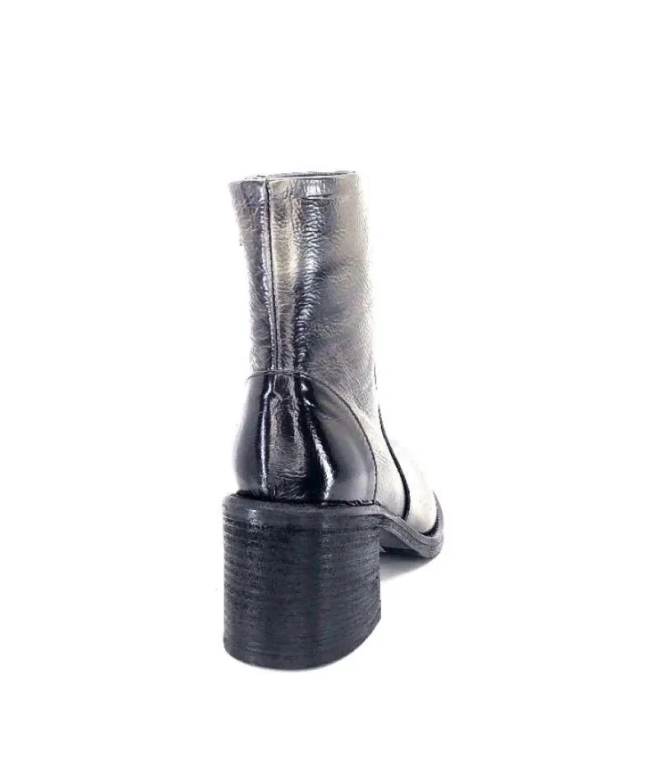 Fru.it 7740 Cuir Metal Antracite*Femme Bottines