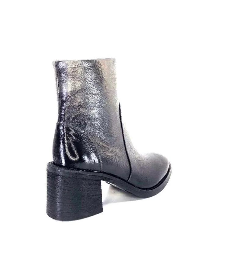 Fru.it 7740 Cuir Metal Antracite*Femme Bottines