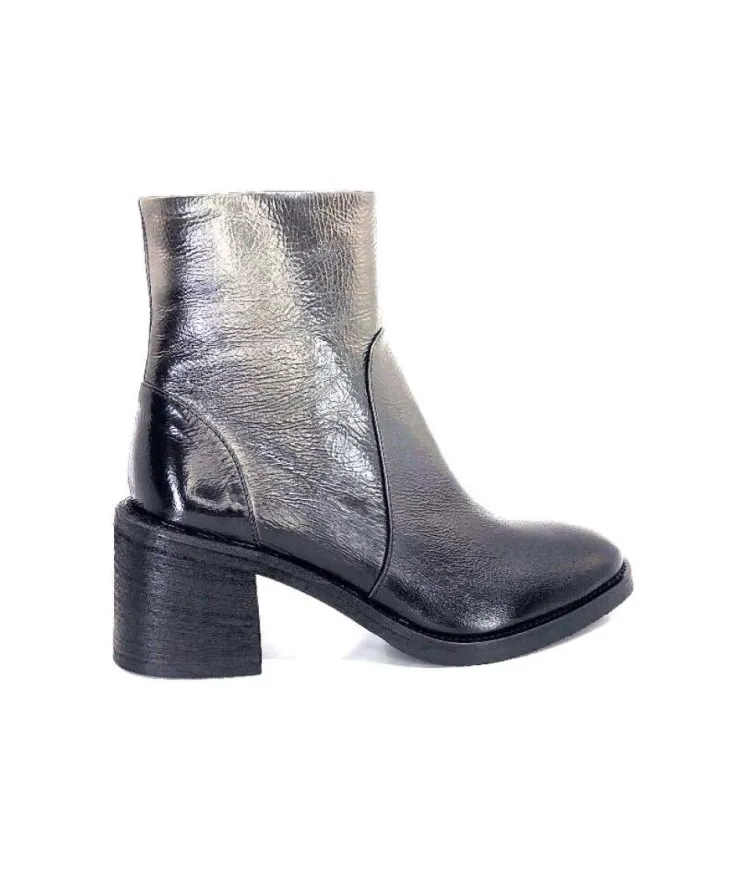 Fru.it 7740 Cuir Metal Antracite*Femme Bottines