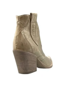 Fru.it 7952 Cuir Metal Brush Or*Femme Santiags