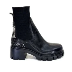 Fru.it 8341 Cuir Noir*Femme Bottines