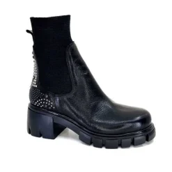 Fru.it 8341 Cuir Noir*Femme Bottines
