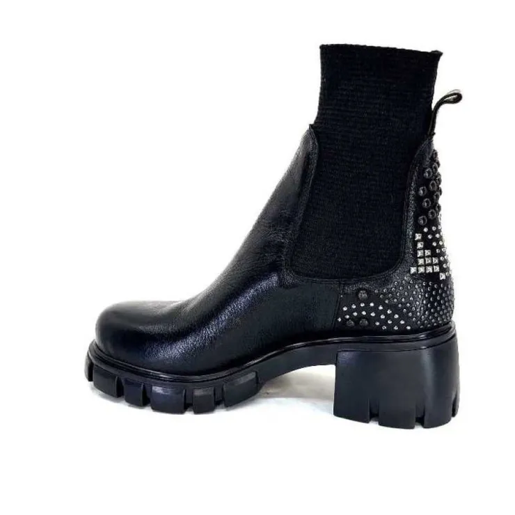 Fru.it 8341 Cuir Noir*Femme Bottines