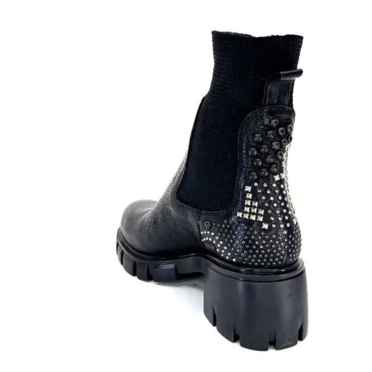 Fru.it 8341 Cuir Noir*Femme Bottines