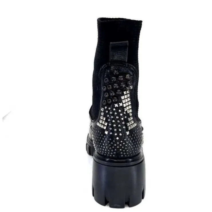 Fru.it 8341 Cuir Noir*Femme Bottines