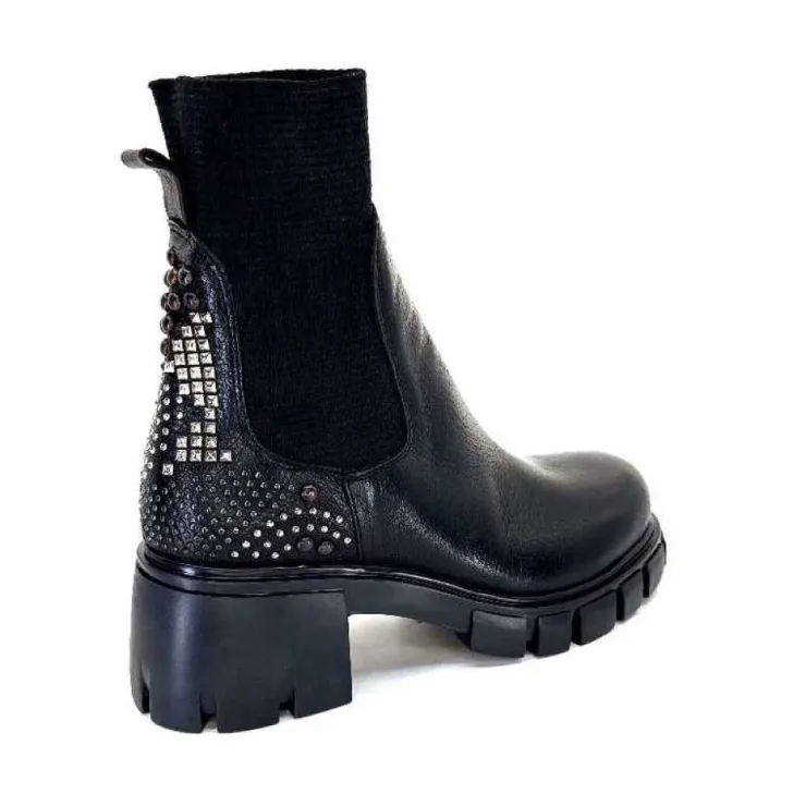 Fru.it 8341 Cuir Noir*Femme Bottines