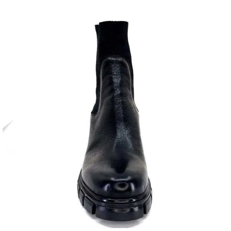 Fru.it 8341 Cuir Noir*Femme Bottines