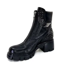 Fru.it 8340 Cuir Noir*Femme Bottines