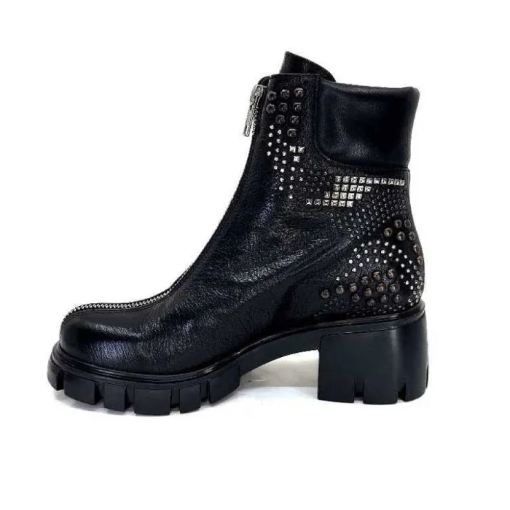 Fru.it 8340 Cuir Noir*Femme Bottines