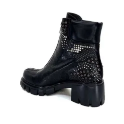 Fru.it 8340 Cuir Noir*Femme Bottines