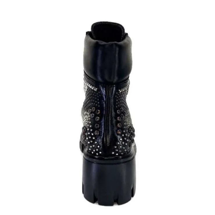 Fru.it 8340 Cuir Noir*Femme Bottines
