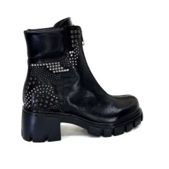 Fru.it 8340 Cuir Noir*Femme Bottines