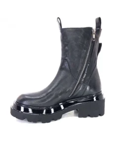 Fru.it 7114 Cuir Noir*Femme Bottines