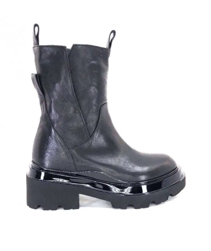 Fru.it 7114 Cuir Noir*Femme Bottines