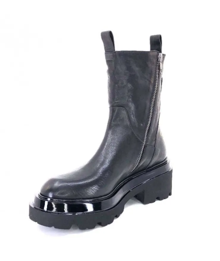 Fru.it 7114 Cuir Noir*Femme Bottines