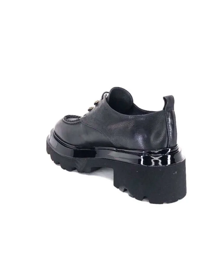 Fru.it 7121 Cuir Noir*Femme Lacets