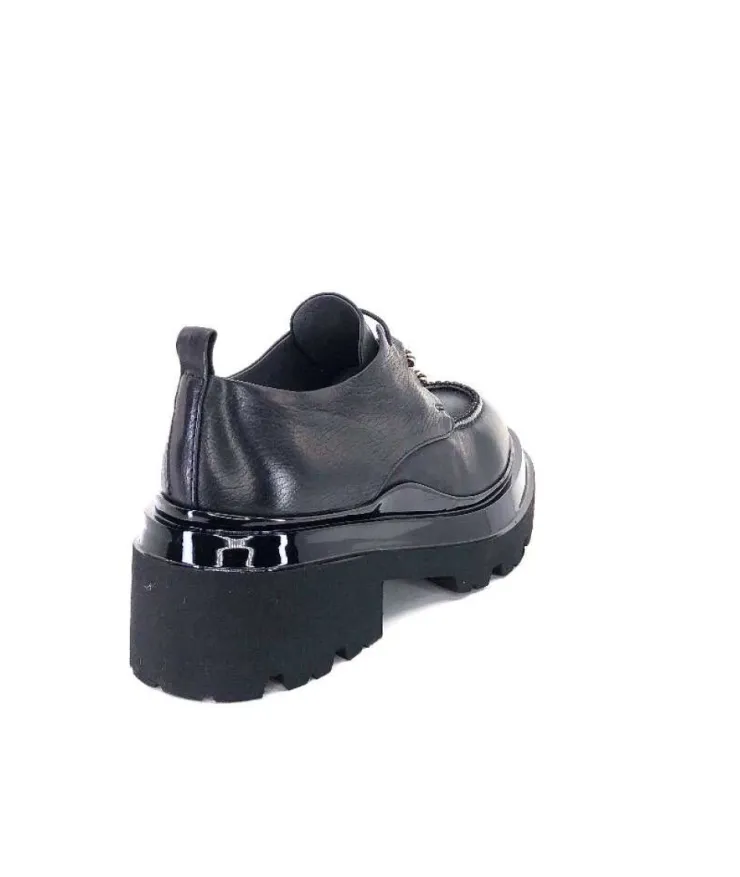 Fru.it 7121 Cuir Noir*Femme Lacets