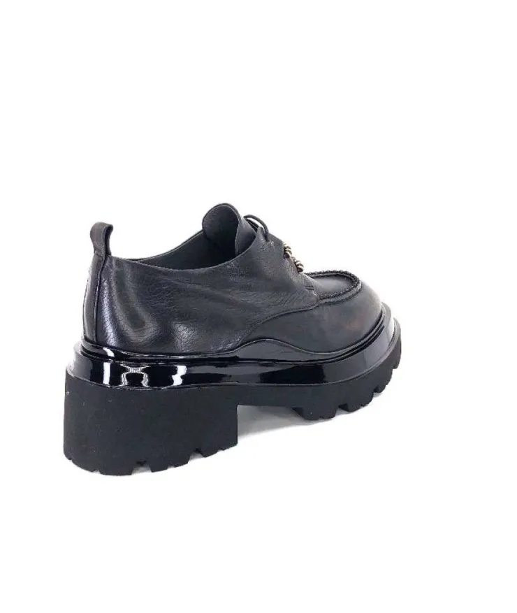 Fru.it 7121 Cuir Noir*Femme Lacets