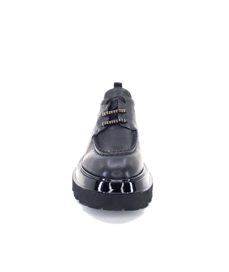 Fru.it 7121 Cuir Noir*Femme Lacets