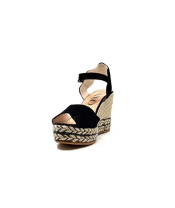 Gaimo Boby Daim Noir*Femme Plateformes
