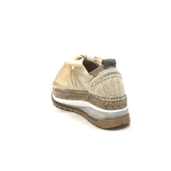 Gaimo Venus Crochet Textile Beige*Femme Baskets