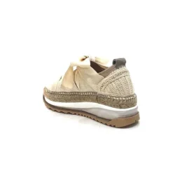 Gaimo Venus Crochet Textile Beige*Femme Baskets