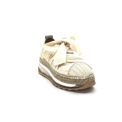 Gaimo Venus Crochet Textile Beige*Femme Baskets