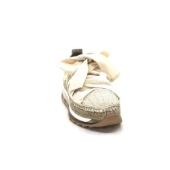 Gaimo Venus Crochet Textile Beige*Femme Baskets