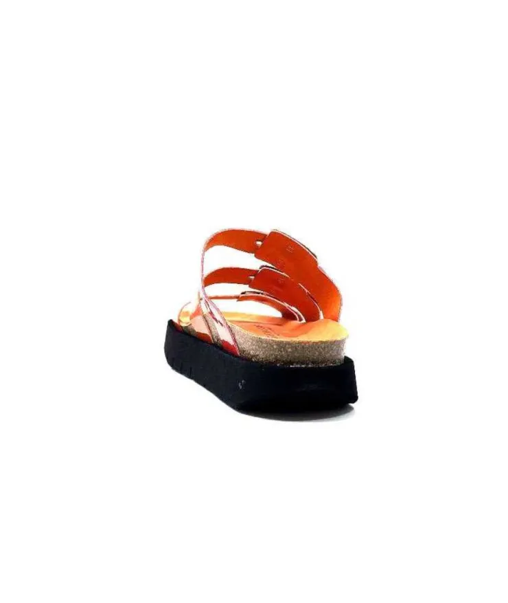 genuins factory s.l Genuins G104873 Cuir Vernis Orange*Femme Plagettes