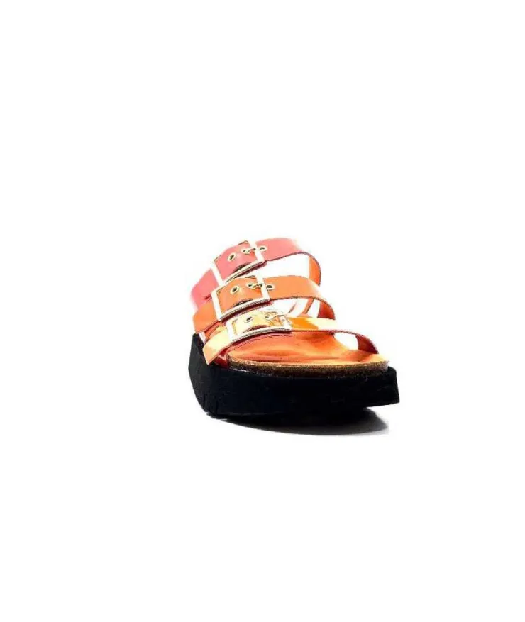 genuins factory s.l Genuins G104873 Cuir Vernis Orange*Femme Plagettes