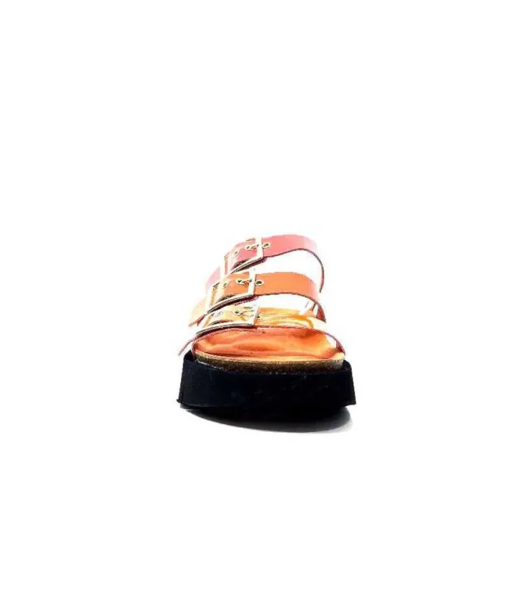 genuins factory s.l Genuins G104873 Cuir Vernis Orange*Femme Plagettes