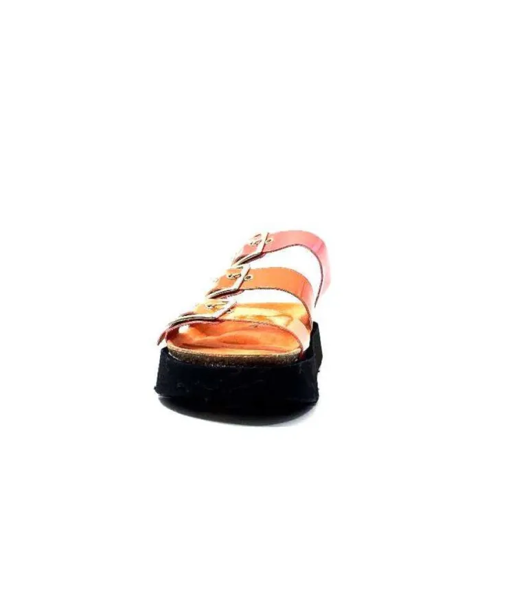 genuins factory s.l Genuins G104873 Cuir Vernis Orange*Femme Plagettes