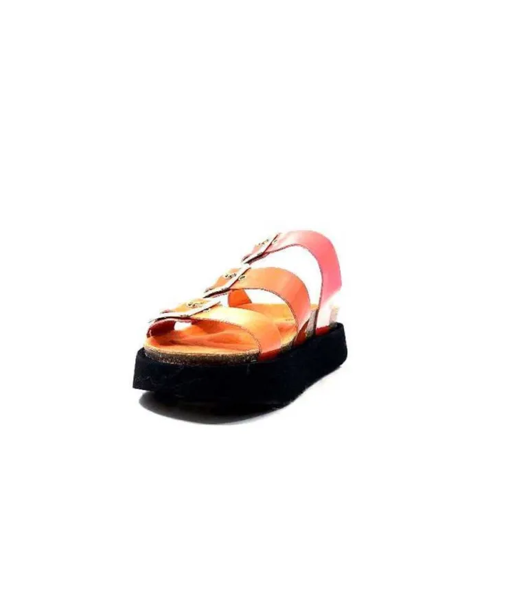 genuins factory s.l Genuins G104873 Cuir Vernis Orange*Femme Plagettes