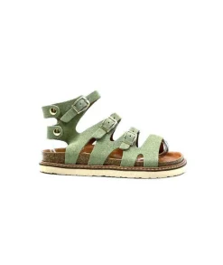 genuins factory s.l Genuins G1048 Daim Vert*Femme Sandales