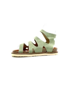 genuins factory s.l Genuins G1048 Daim Vert*Femme Sandales