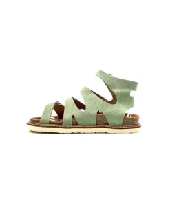 genuins factory s.l Genuins G1048 Daim Vert*Femme Sandales
