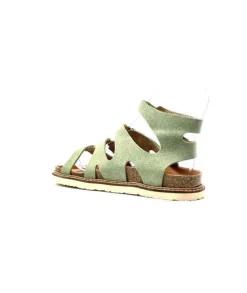 genuins factory s.l Genuins G1048 Daim Vert*Femme Sandales
