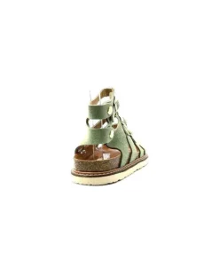 genuins factory s.l Genuins G1048 Daim Vert*Femme Sandales