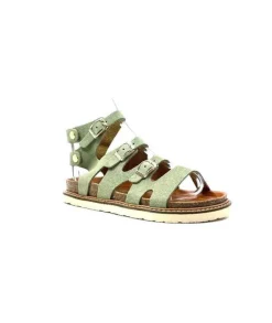 genuins factory s.l Genuins G1048 Daim Vert*Femme Sandales