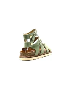 genuins factory s.l Genuins G1048 Daim Vert*Femme Sandales