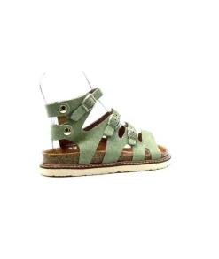 genuins factory s.l Genuins G1048 Daim Vert*Femme Sandales