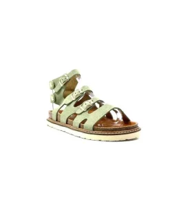 genuins factory s.l Genuins G1048 Daim Vert*Femme Sandales