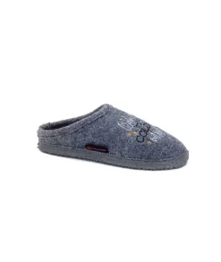 Giesswein Naunhof Laine Gris Schiefer*Femme Pantoufles