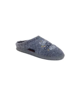 Giesswein Naunhof Laine Gris Schiefer*Femme Pantoufles