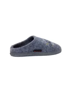 Giesswein Naunhof Laine Gris Schiefer*Femme Pantoufles
