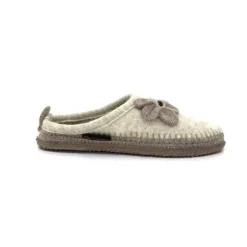 Giesswein Norheim Laine Beige Lamm*Femme Pantoufles