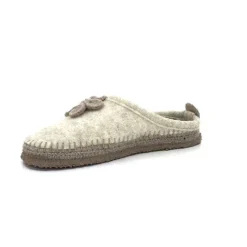 Giesswein Norheim Laine Beige Lamm*Femme Pantoufles