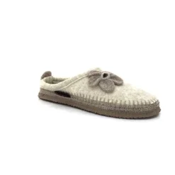 Giesswein Norheim Laine Beige Lamm*Femme Pantoufles