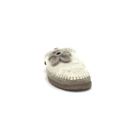 Giesswein Norheim Laine Beige Lamm*Femme Pantoufles